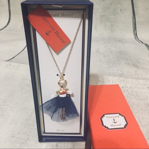 Vineyard Vines Jewelry - Vineyard Haven Articulated red white blue Pendant